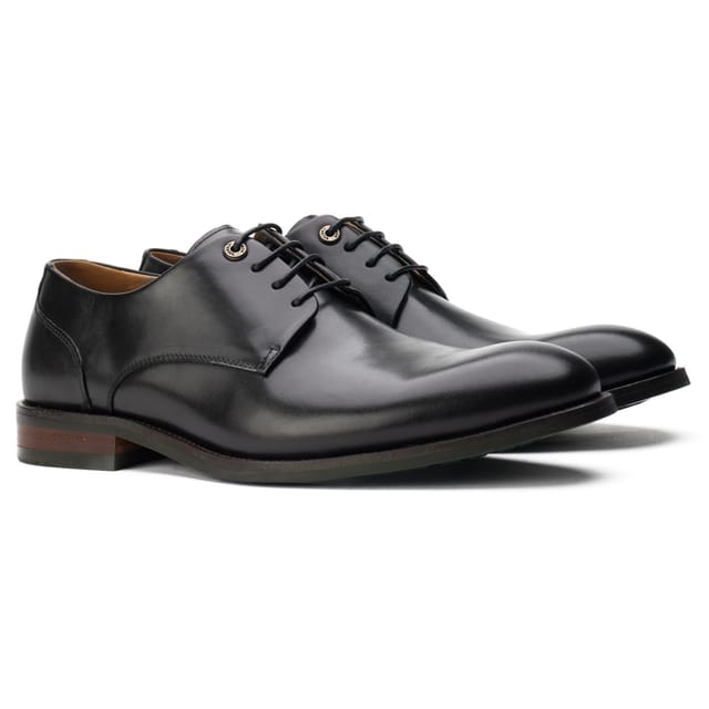 Simon Carter SIMON CARTER Men's Stegosaurus Derby Shoes in Black - 2