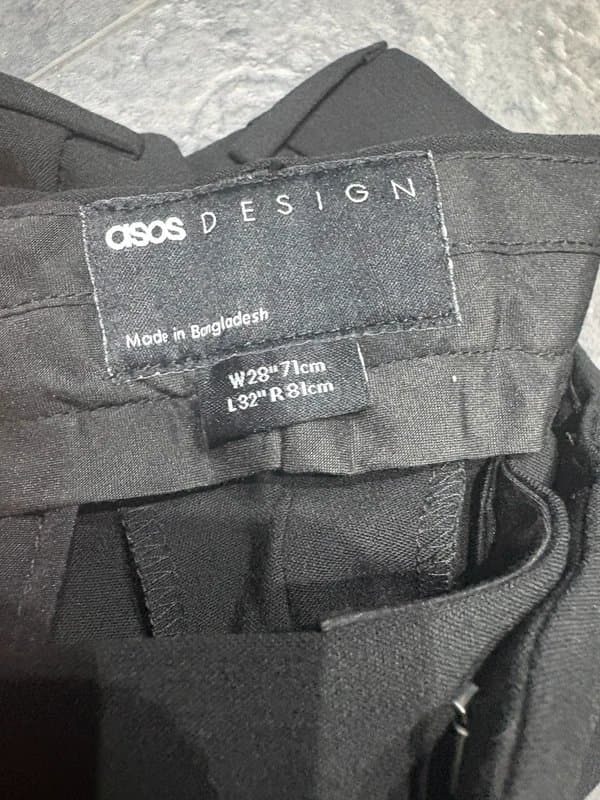 ASOS Design ASOS black pants