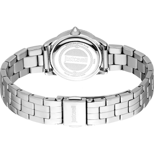 Just Cavalli Just Cavalli Women's JC1L328M0045 Mini Raffinata 26mm Quartz Watch in Silver - 2