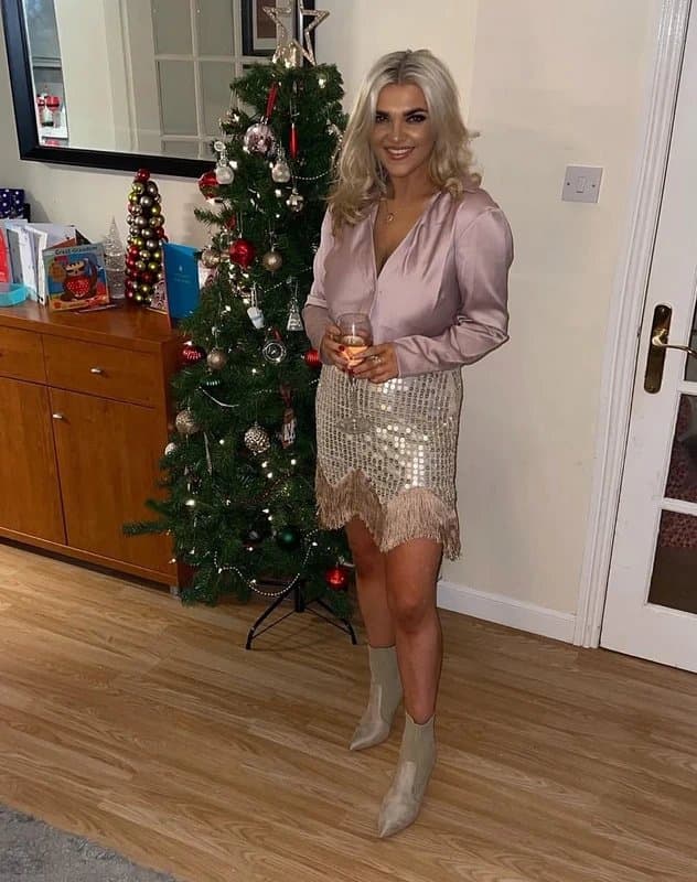 ASOS ASOS embellished skirt