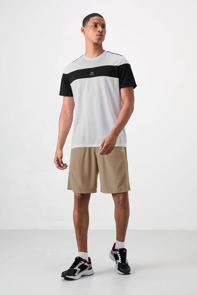 Tommy Life Tommy Life Men's Short Woven Pull-on Shorts in Khaki - 2