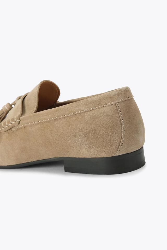 KG Kurt Geiger KG Kurt Geiger Men's 'Frankie' Suede Shoes in Taupe - 3