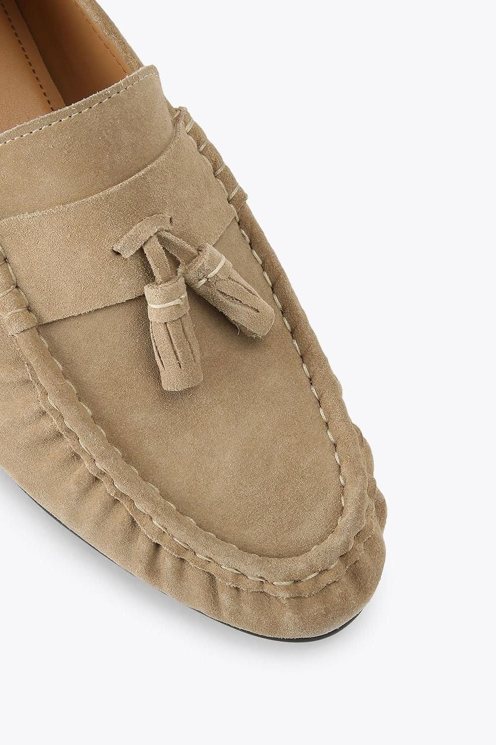 KG Kurt Geiger KG Kurt Geiger Men's 'Frankie' Suede Shoes in Taupe - 4