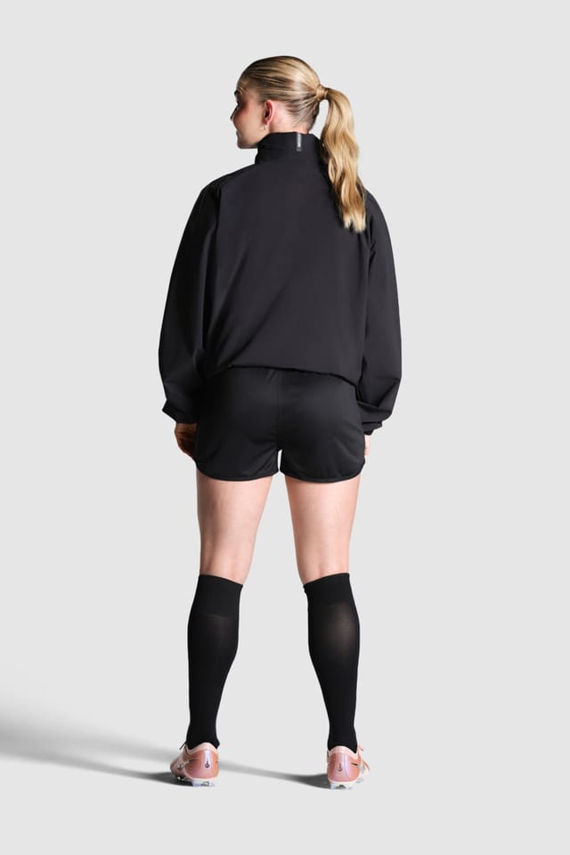Miss Kick Miss Kick Women's Tifoso Windbreaker 1/4 Zip in Black - 3