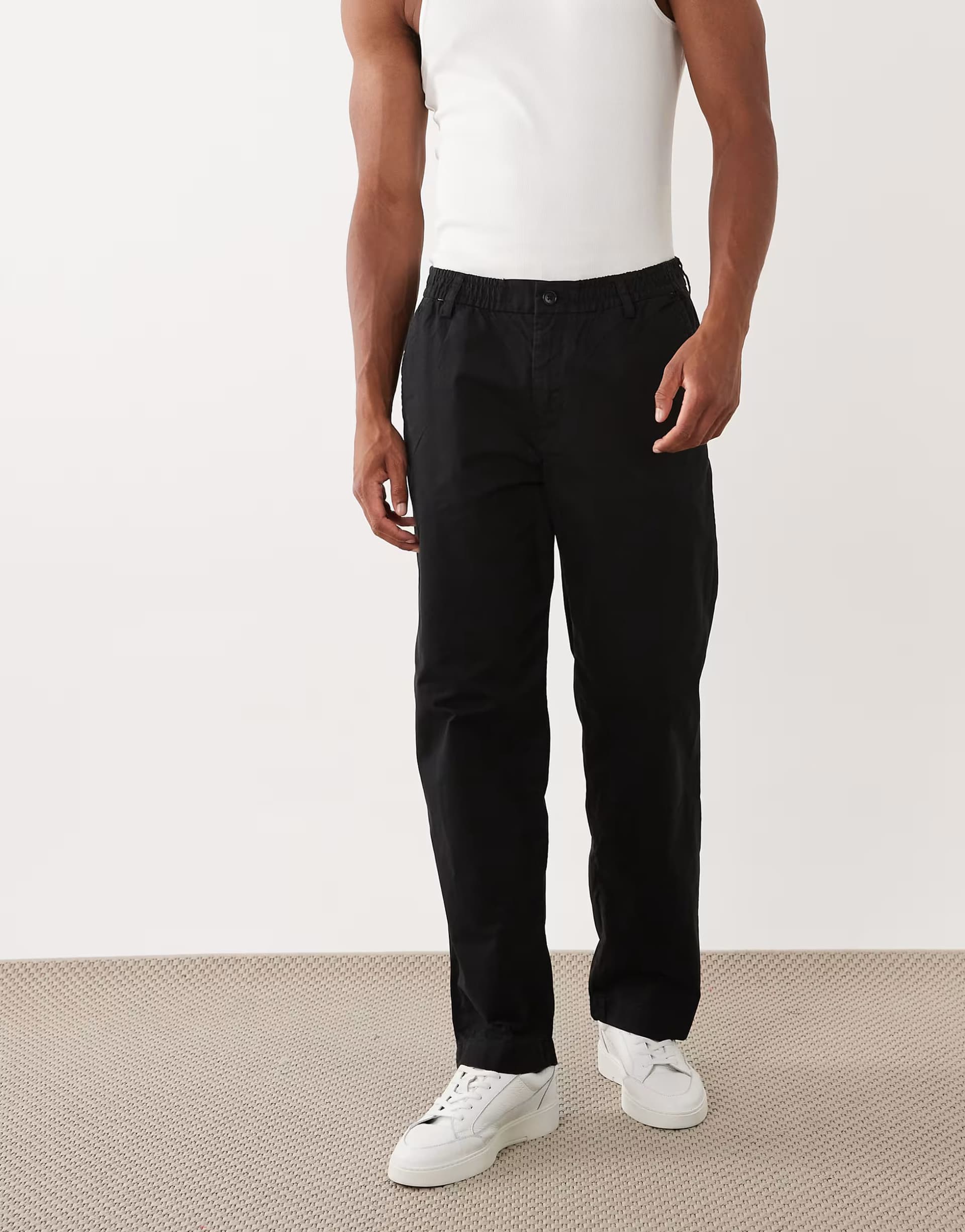 ASOS Jack & Jones chino in black