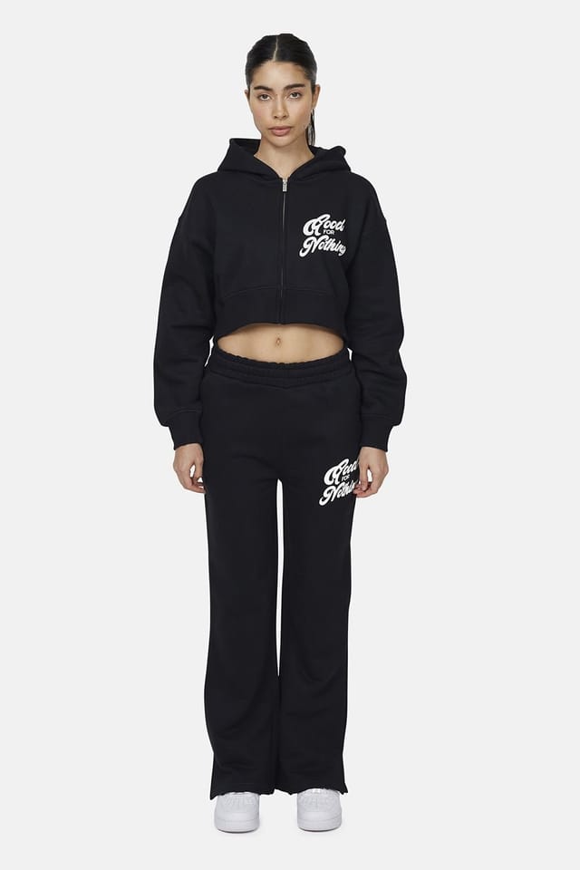 Good For Nothing Good For Nothing Women's Relaxed Hoodie in Black - 2