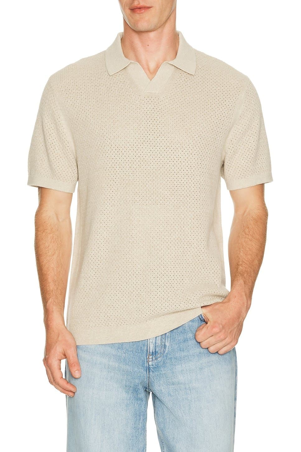 revolve Cotton Linen Victor Polo