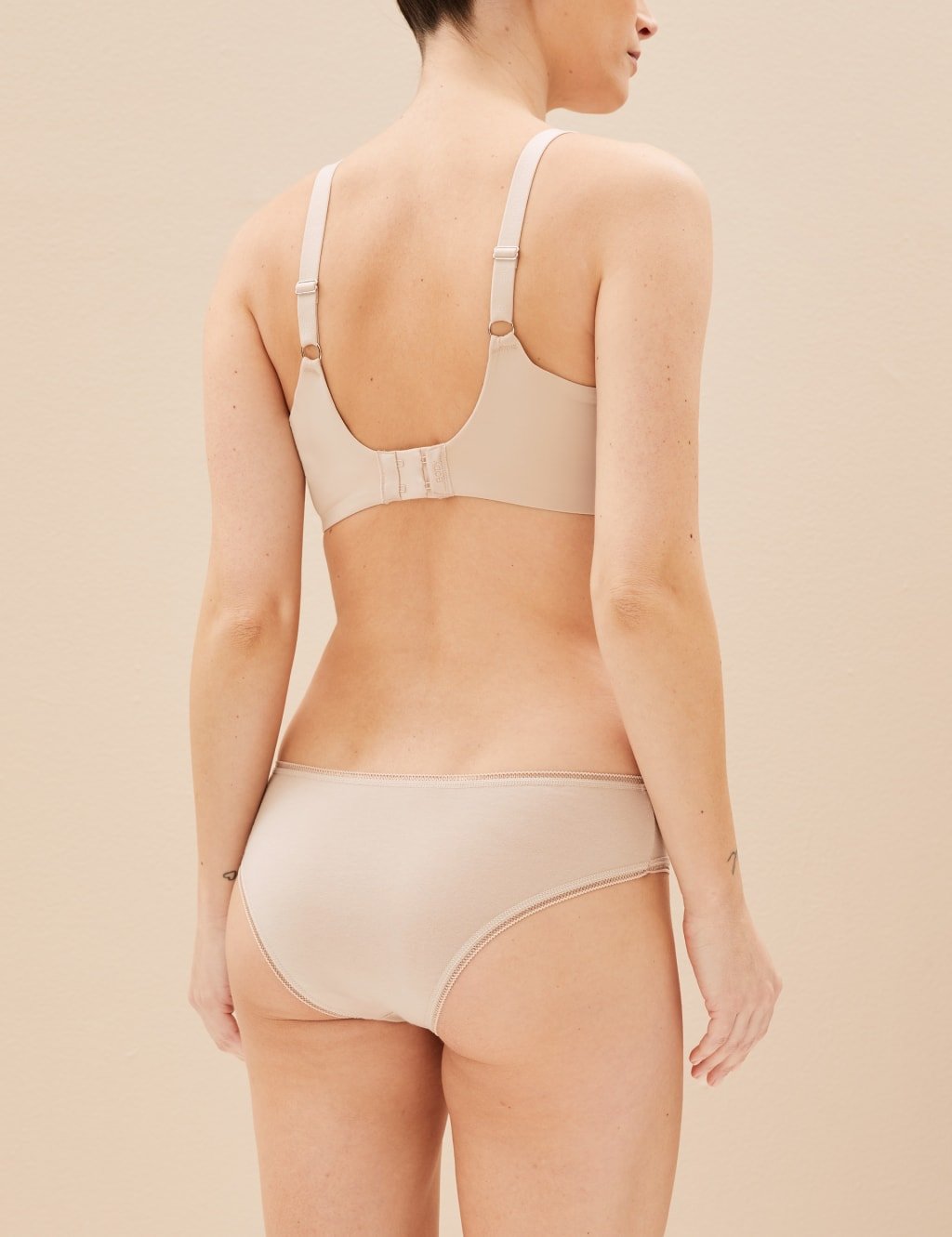 Marks & Spencer M&S 5pk Cotton Rich Brazilian Knickers Opaline Mix - 3