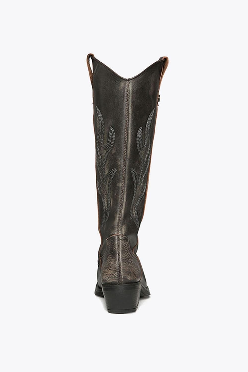 Steve Madden STEVE MADDEN Women's 'Wessel Boot Brown' Leather Boots in Dark Brown - 4