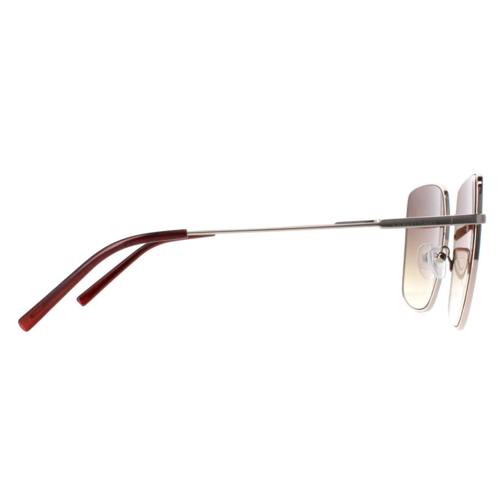 Calvin Klein CALVIN KLEIN Women's Square Gold Brown Gradient CK22121S - 4