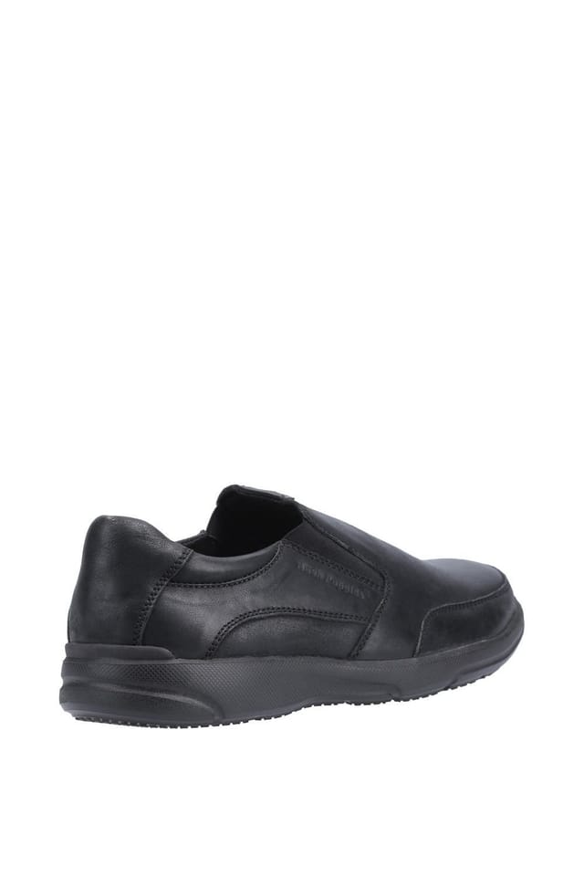 Hush Puppies Hush Puppies Men's 'Aaron' Leather Slip On Shoes in Black - 2