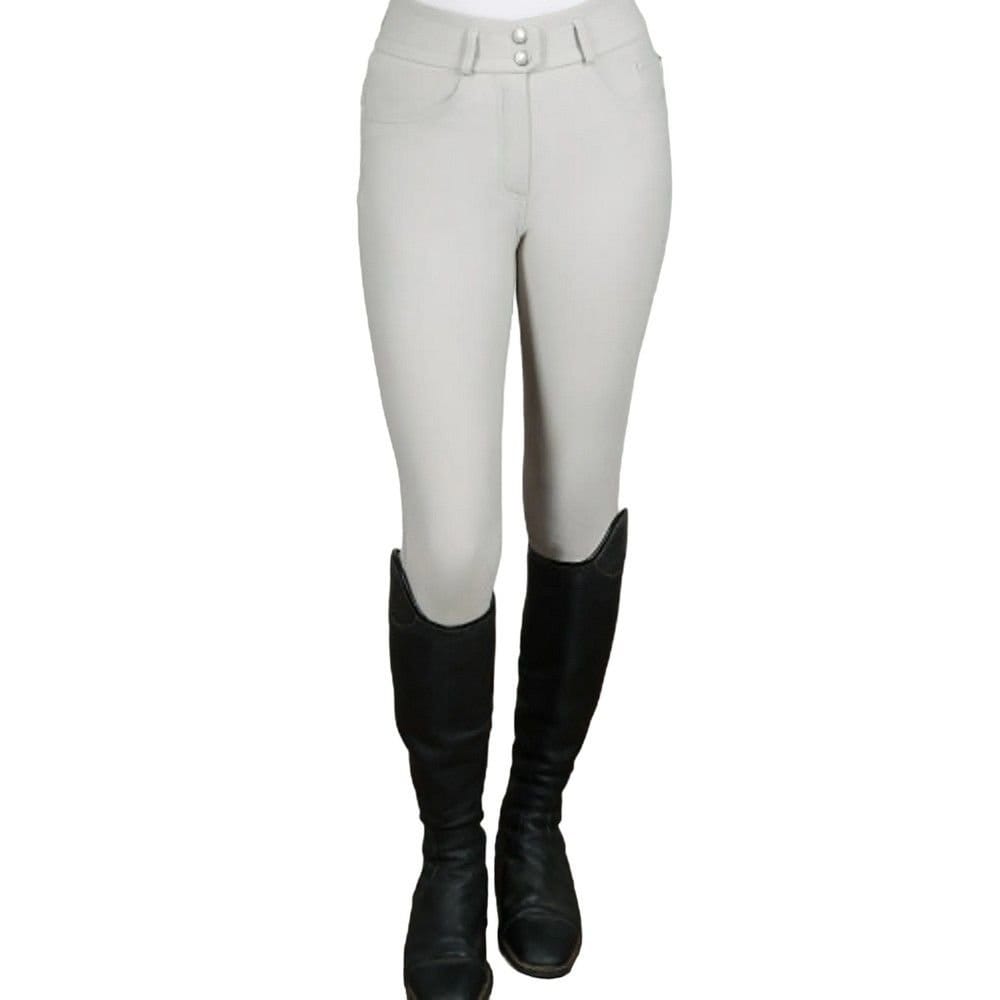 Coldstream Light Grey Diamante Breeches