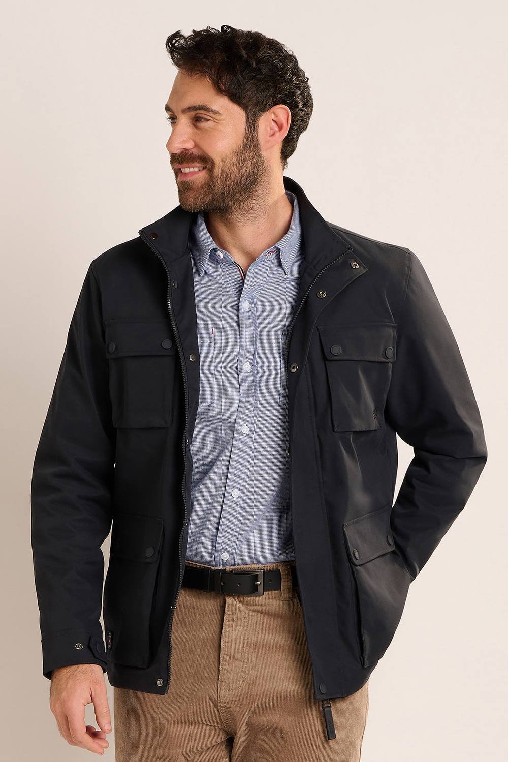 Brakeburn Brakeburn Men's BALLITORE FIELD JACKET in Charcoal - 2