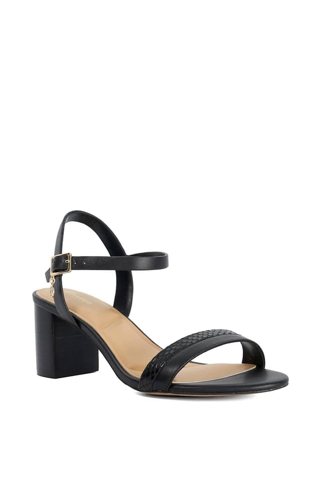 Dune London Dune London Women's Wide Fit 'Jaycie' Leather Sandals in Black - 2