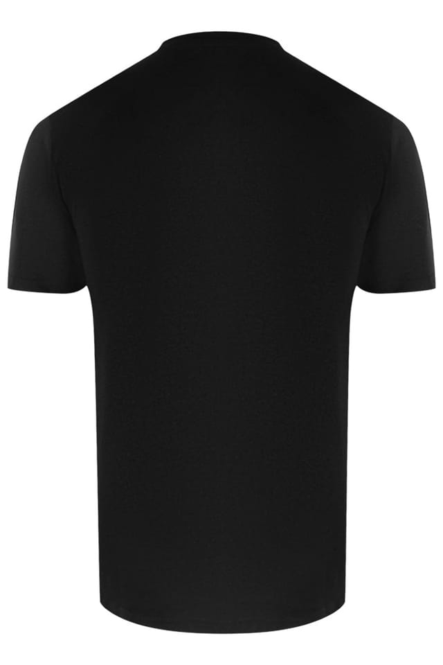 Love Moschino Love Moschino Men's Short Sleeve Round T-shirt in Black - 2