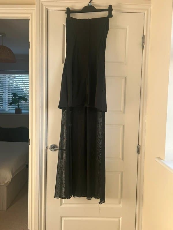 ASOS ASOS Kaiia Bandeau Contrast Dress (Size 10)