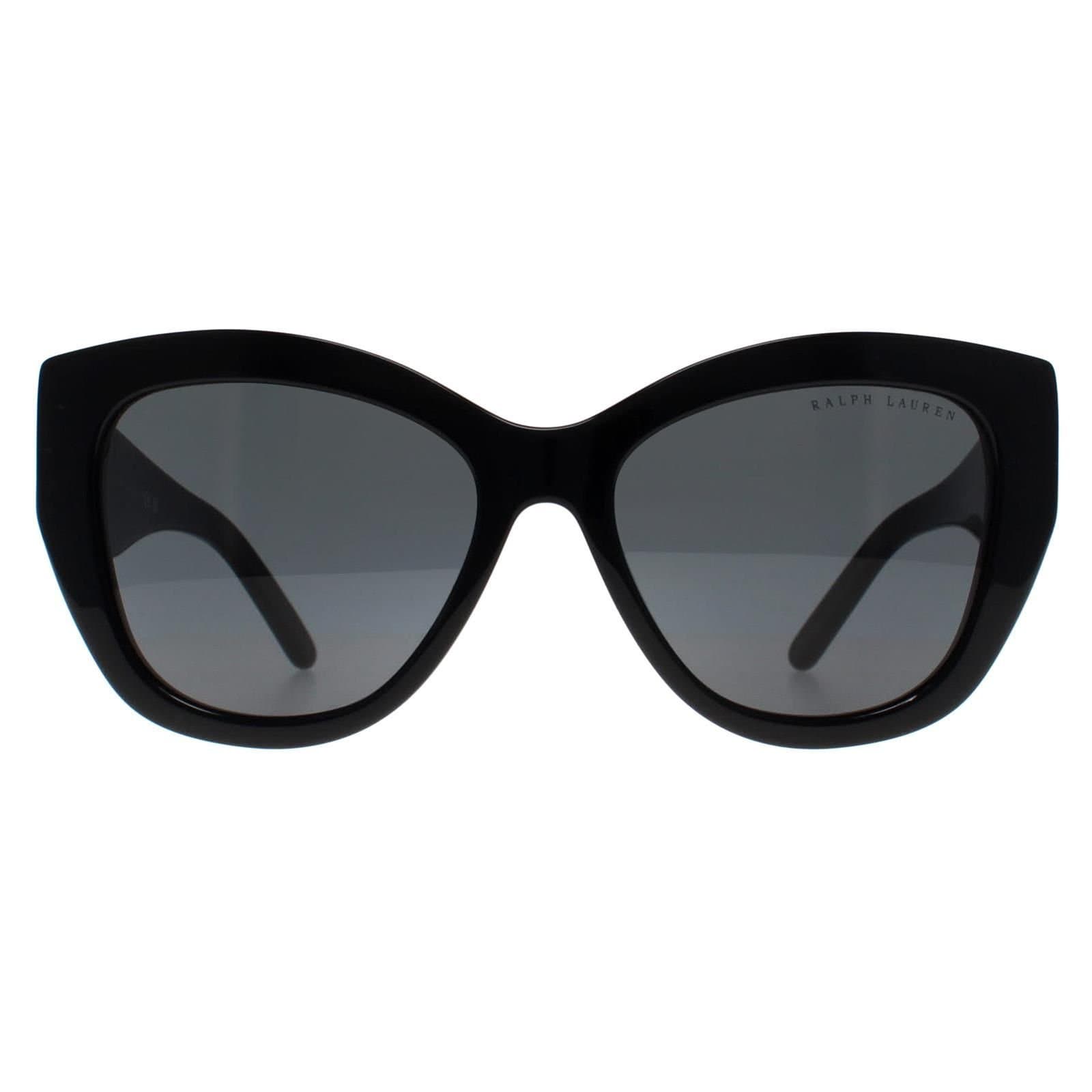 Ralph Lauren Ralph Lauren Women's Cat Eye Shiny Black Dark Grey RL8175
