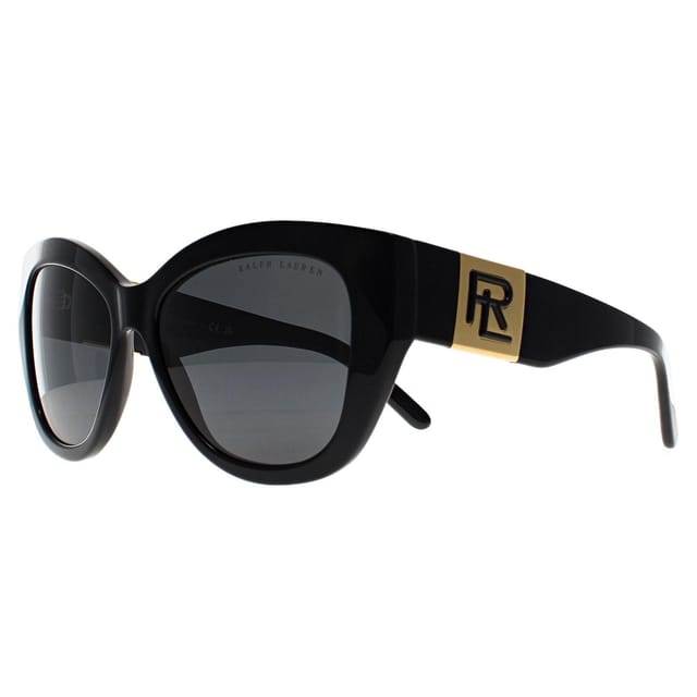 Ralph Lauren Ralph Lauren Women's Cat Eye Shiny Black Dark Grey RL8175 - 2