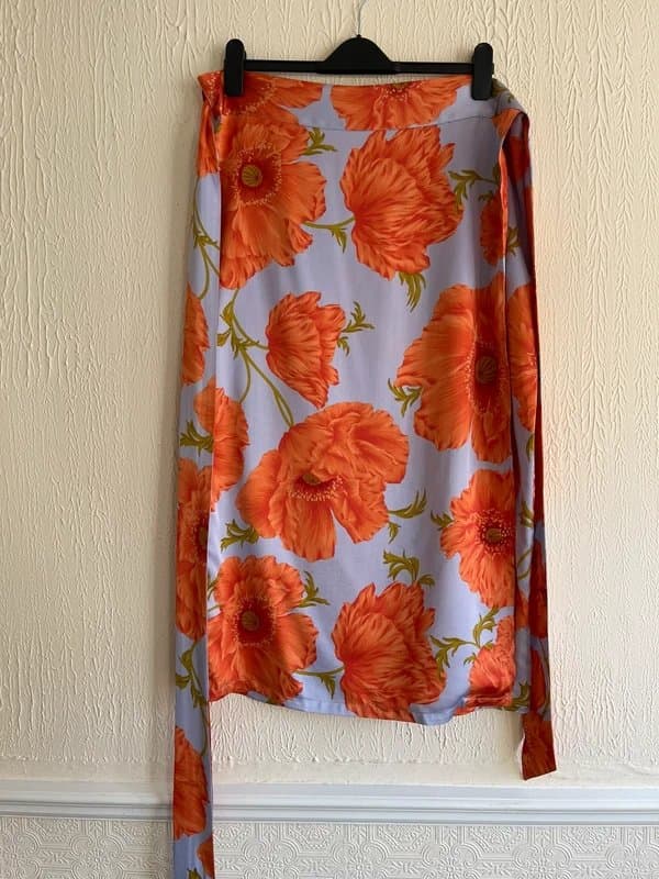 Never Fully Dressed Never fully dressed Blue Poppy Jaspre skirt BNWT size UK 18