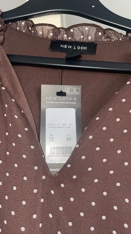 New Look New look polka dot dress