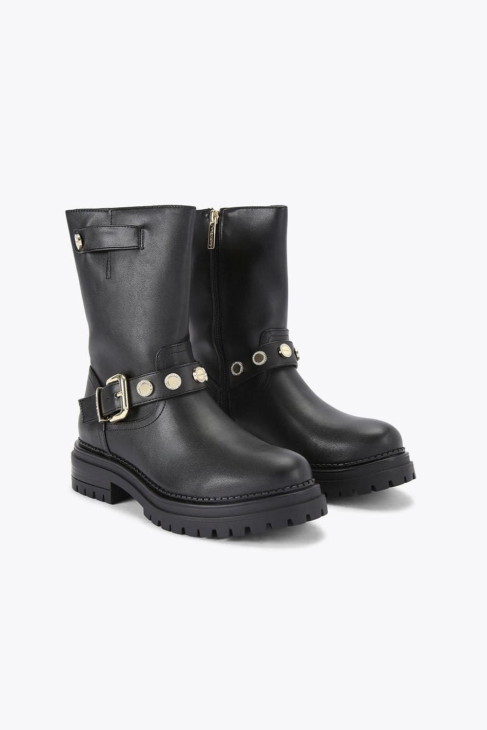 Carvela Carvela Women's 'Headline Coin' Boots in Black - 4