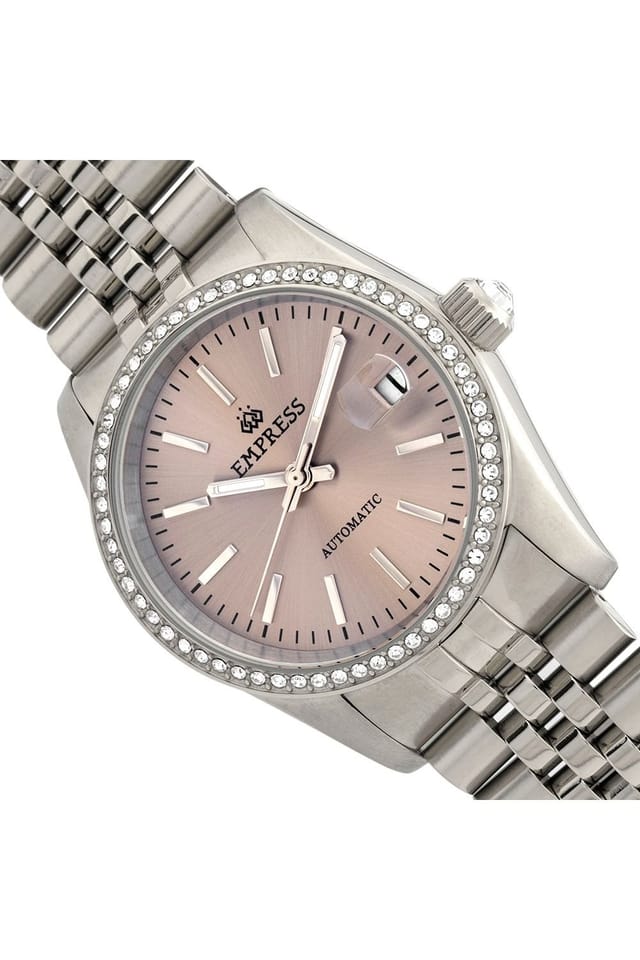 Empress Empress Women's Constance Automatic Bracelet Watch with Date in Grey - 3
