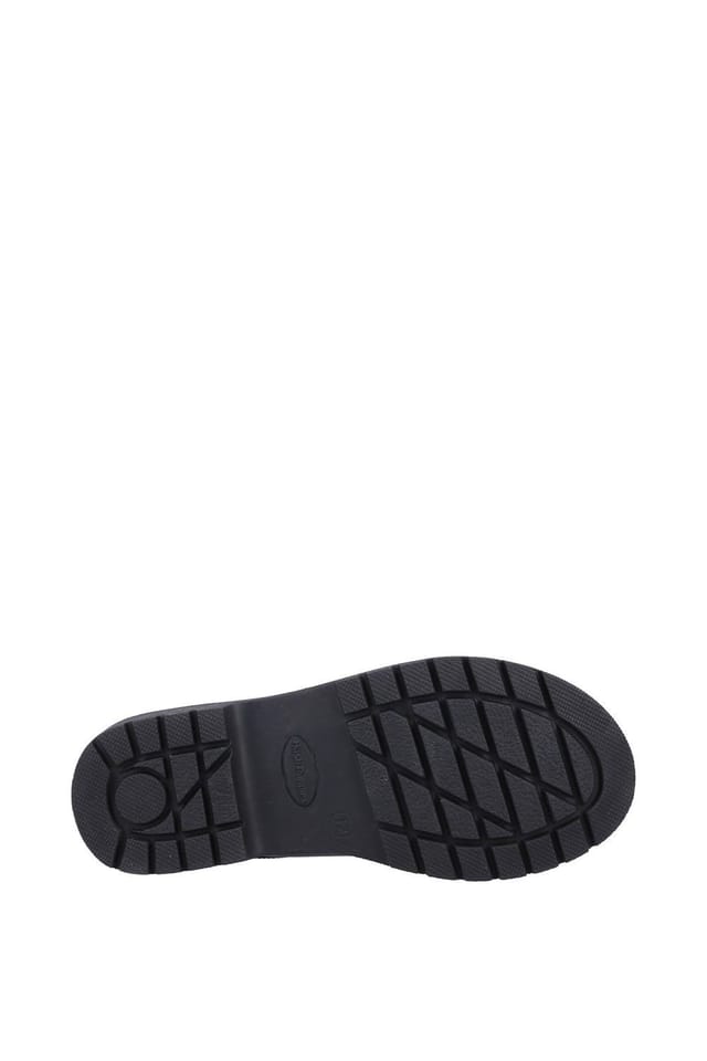 Hush Puppies Hush Puppies Women's Black 'Polly' Junior Leather School Shoe - 3