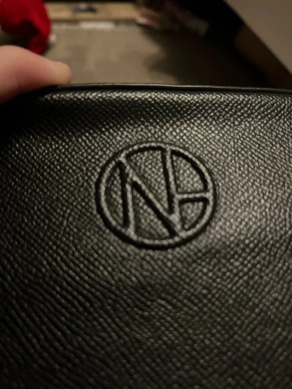 New Look black leather new look bag/purse