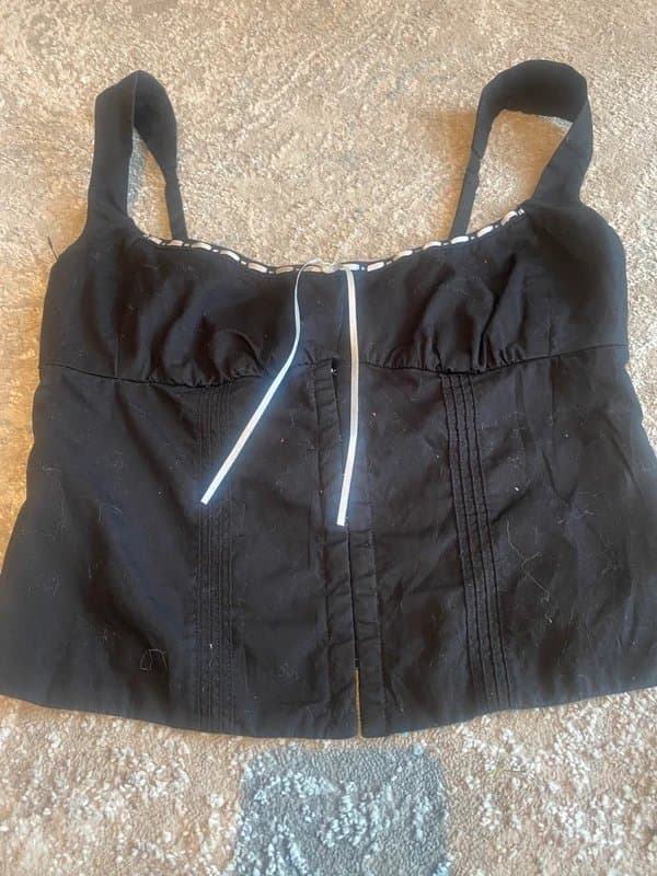 Bershka Festival corset top