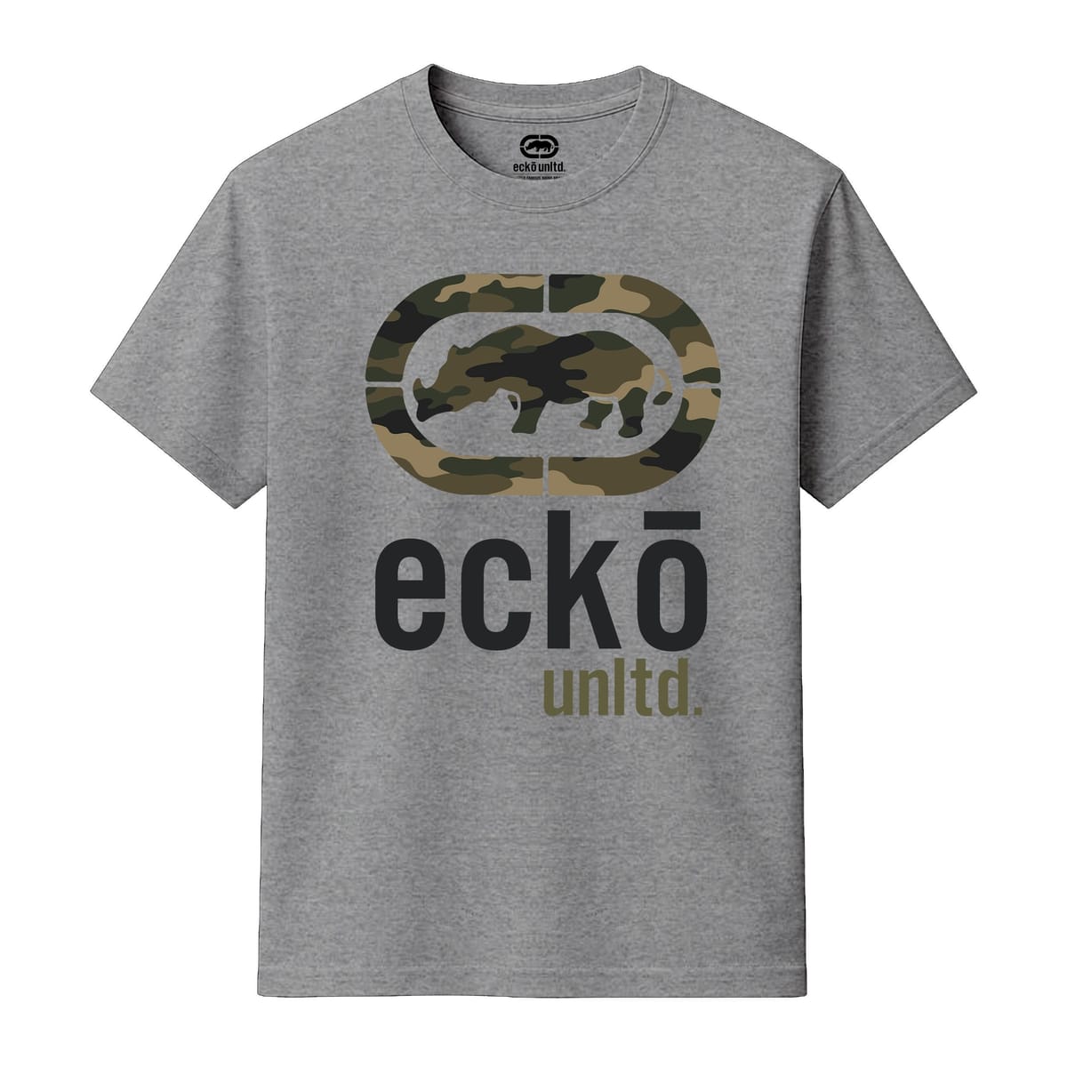 Ecko Untld. Ecko Untld. Men's Statement T-Shirt in Grey - 1