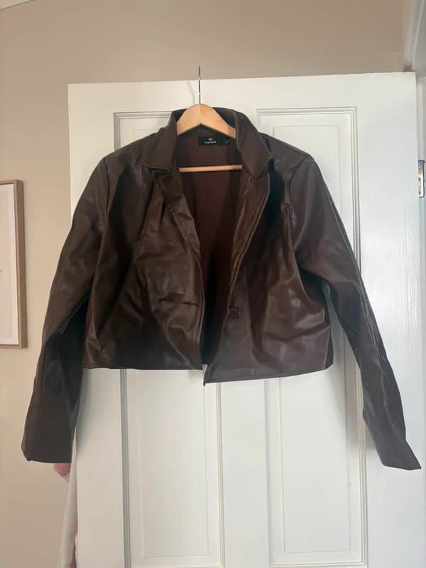 ASOS Asos heartbreak size 12 brown jacket