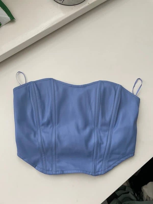 Bershka Leather Corset
