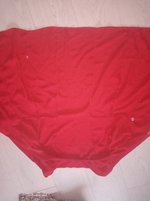 Topshop Red Satin Blazer Dress Size 12