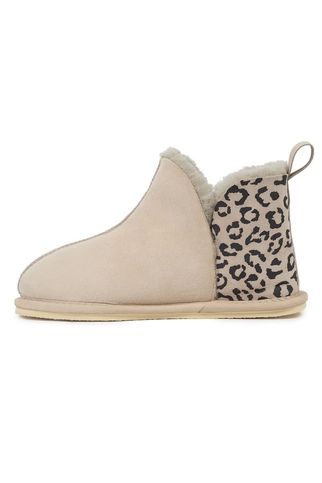 Celtic & Co Celtic & Co Women's Sheepskin Slipper Boot in Cream - 3