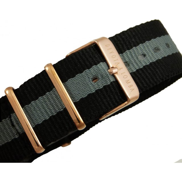 Devota & Lomba Devota & Lomba Men's DL008MSPBK-GR-03BLACK 42mm Quartz Watch - 3