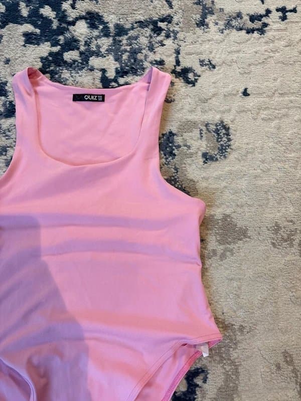 Quiz Pink Bodysuit