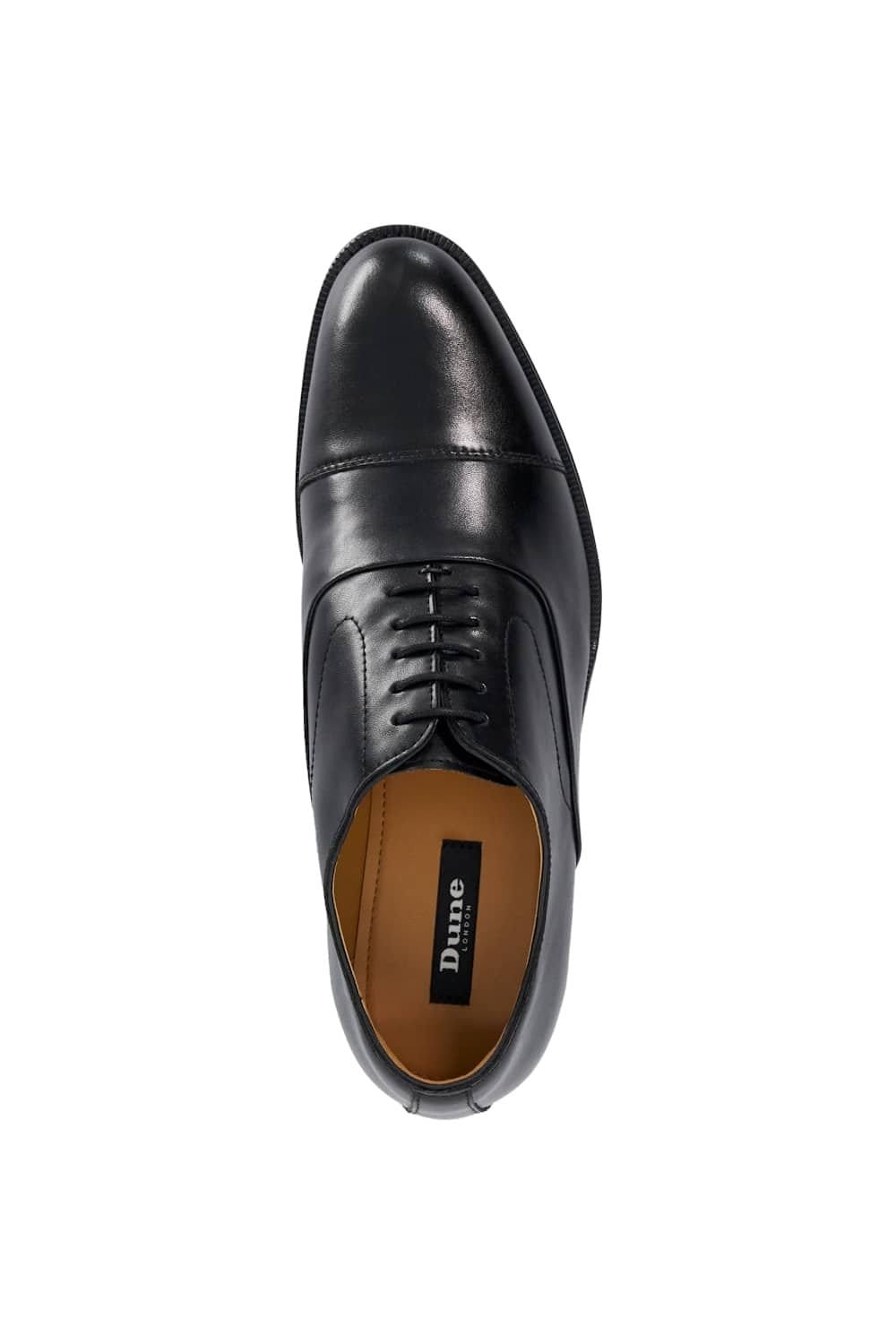 Dune London Dune London Men's 'San Ant' Leather Lace Up Shoes in Black - 4