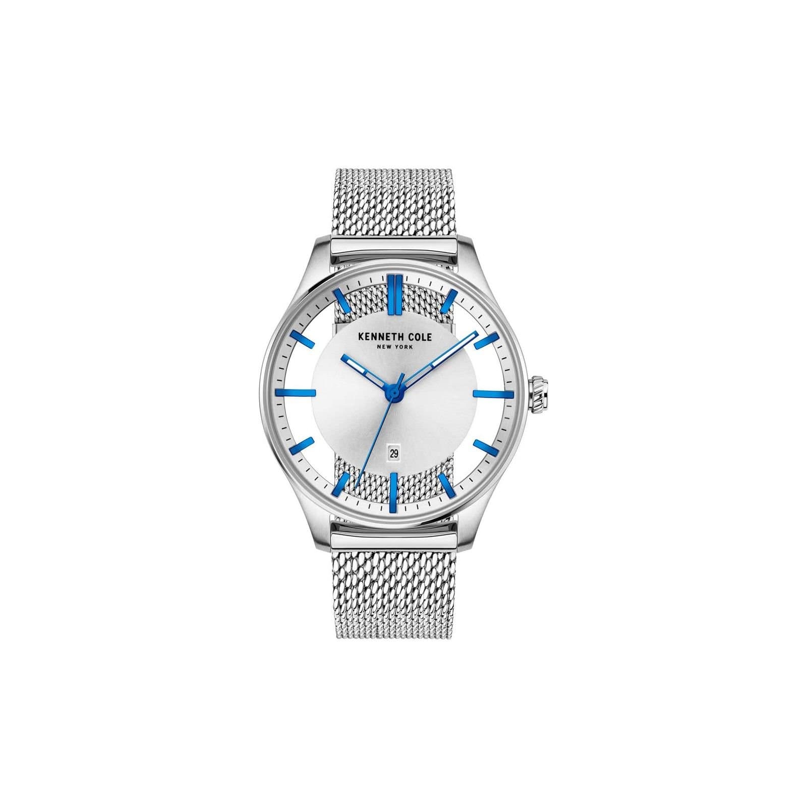 Kenneth Cole Kenneth Cole Men's KC50919020B Classic 42mm Quartz Watch in Silver