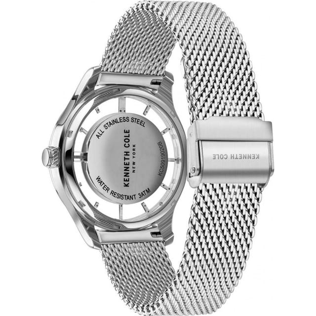 Kenneth Cole Kenneth Cole Men's KC50919020B Classic 42mm Quartz Watch in Silver - 3
