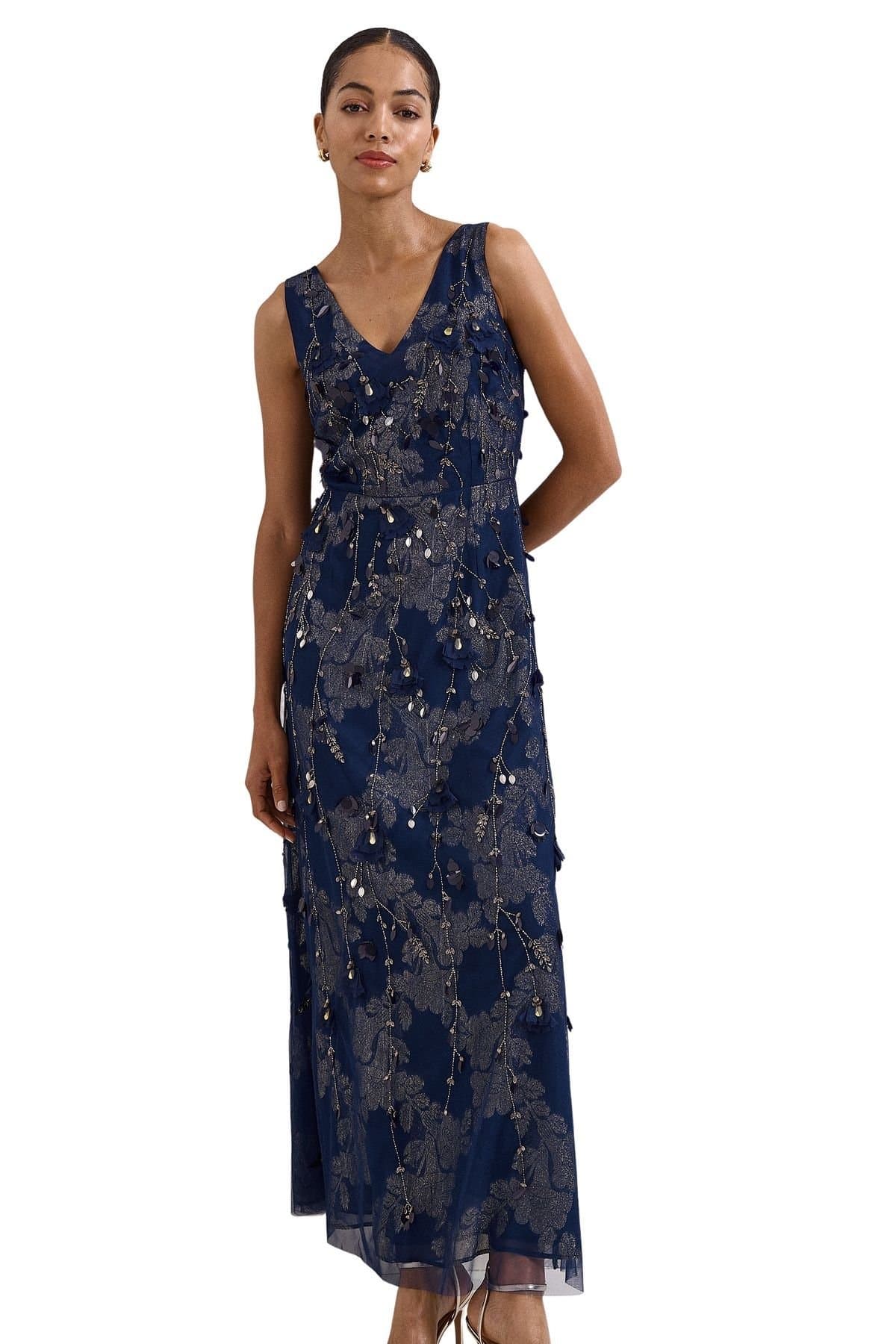 Phase Eight Phase Eight Women's Romita Maxi Dress in Dark Navy