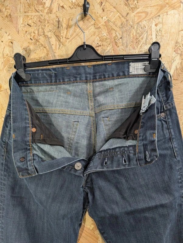 G-Star Classic Navy Blue Denim Straight Leg Jeans