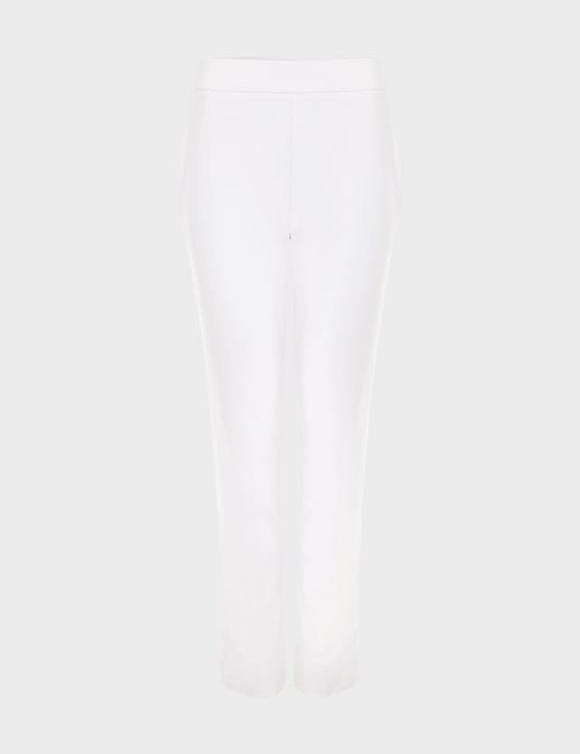 Hobbs London Hobbs London Women's Giselle Capri Cropped Trousers in White - 2