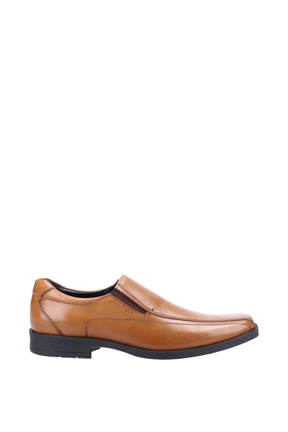 Hush Puppies Hush Puppies Men's 'Brody' Leather Lace Shoes in Tan - 4