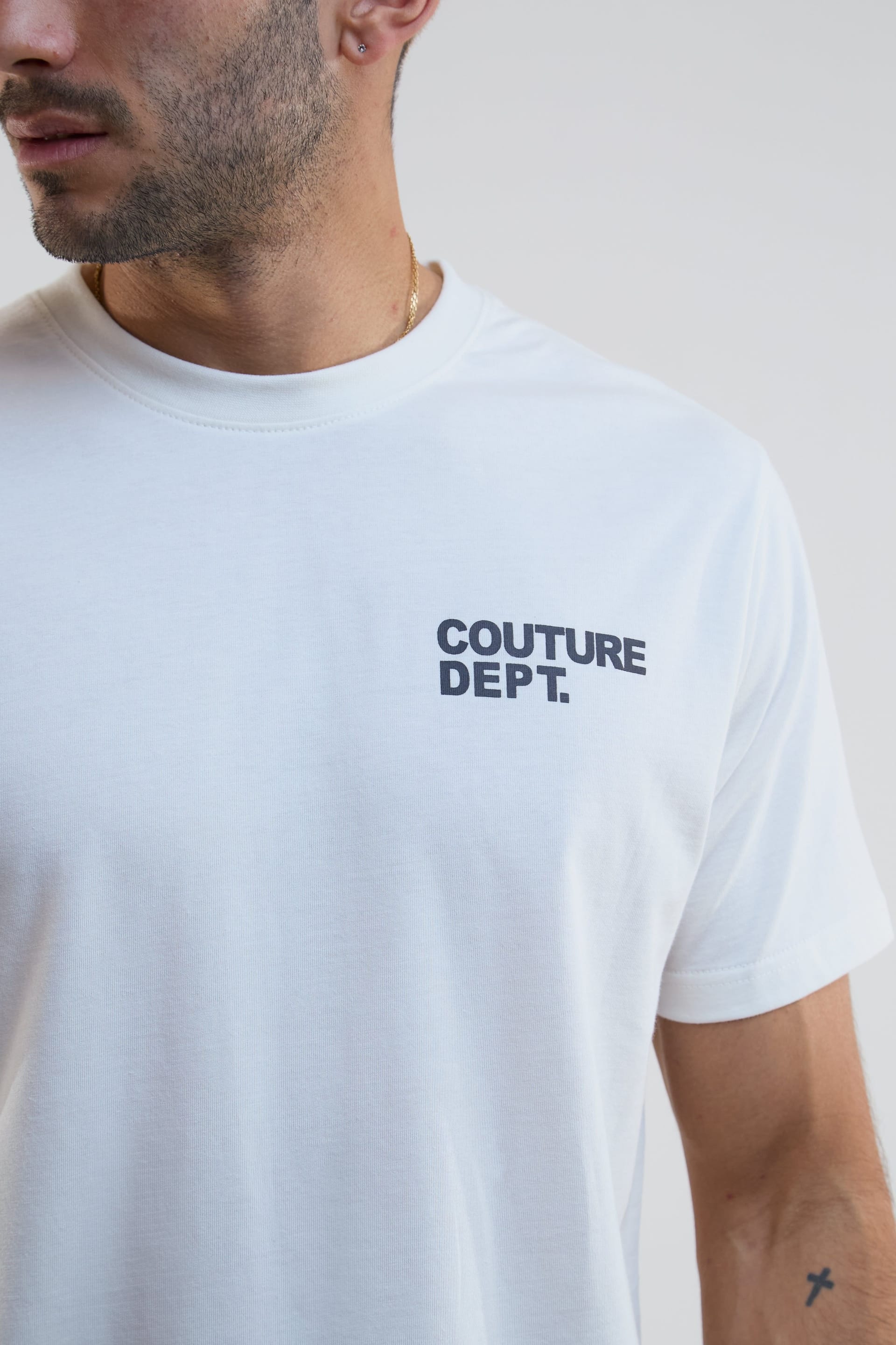 BCouture BCouture Men's Shorts, Hoodie & T-Shirt Set in Black - 4