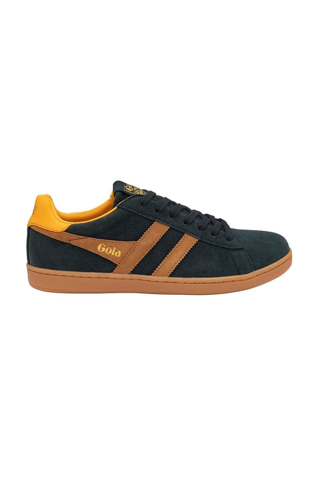 Gola Classics Gola Classics Men's 'Equipe Suede II' Suede Lace-Up Trainers in Navy - 2