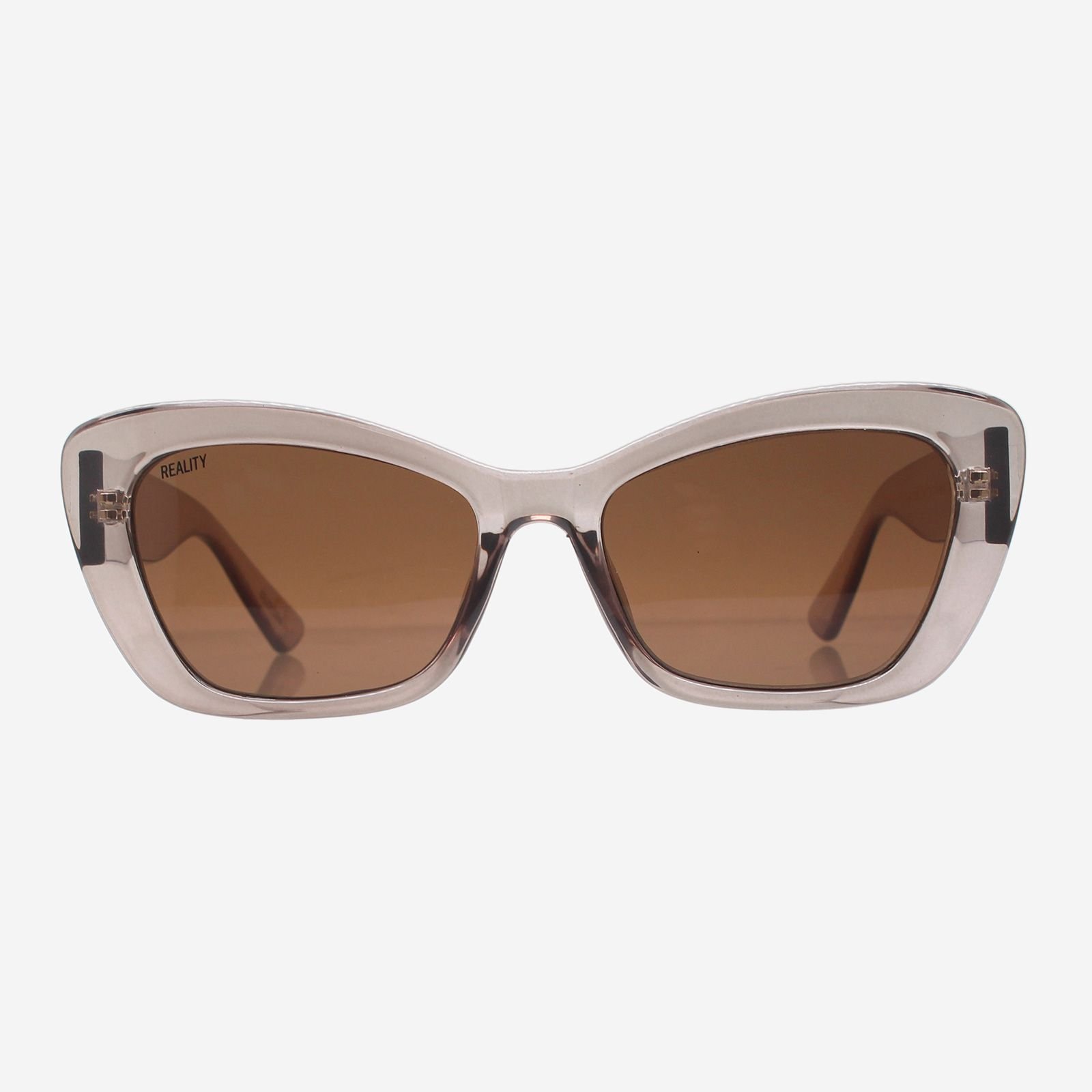 REALITY EYEWEAR REALITY EYEWEAR Women's Absolutely Flawless - Grey Mocca in Taupe - 1