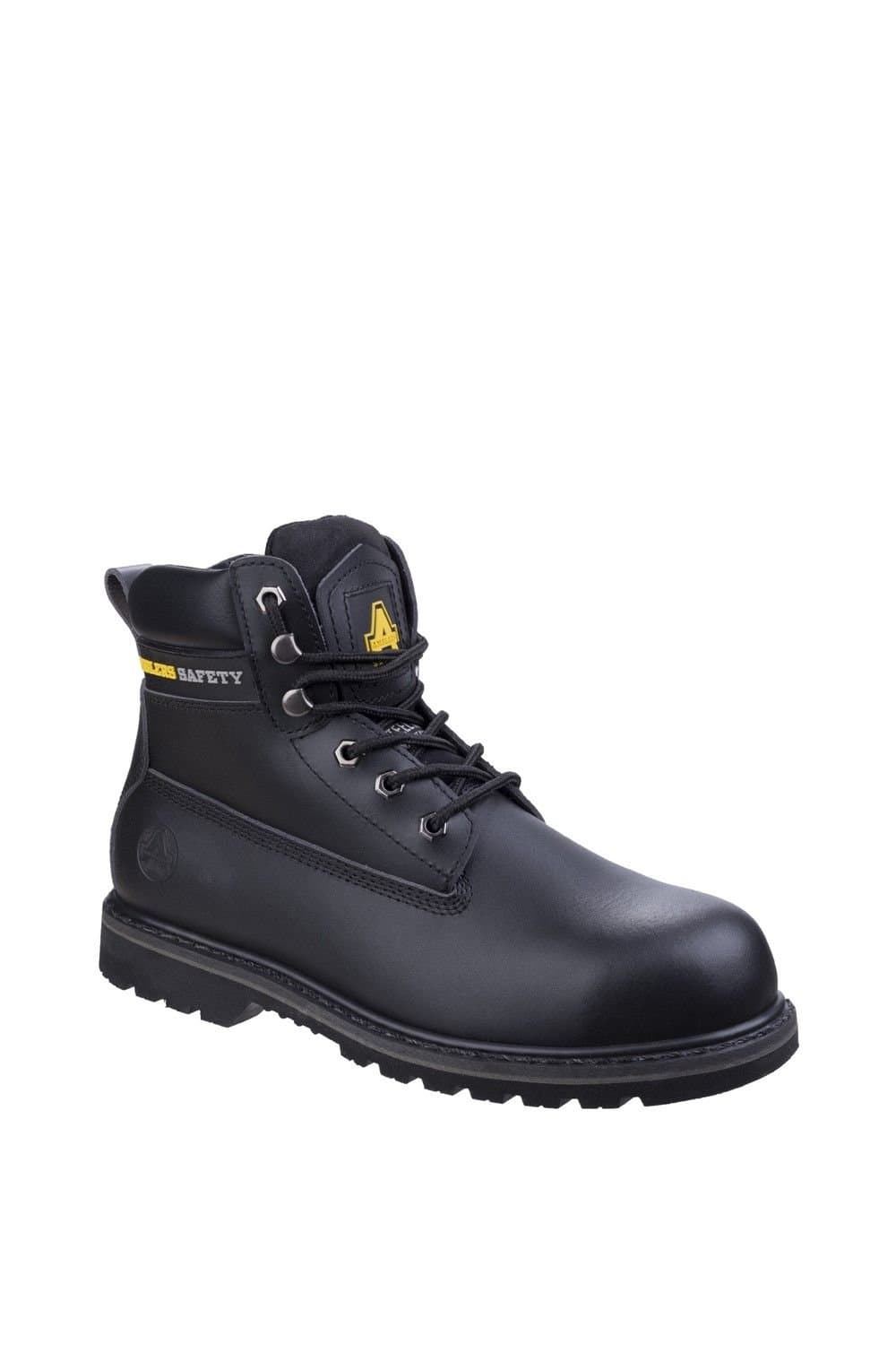 Amblers Amblers Men's Black Steel Toe Cap Boot