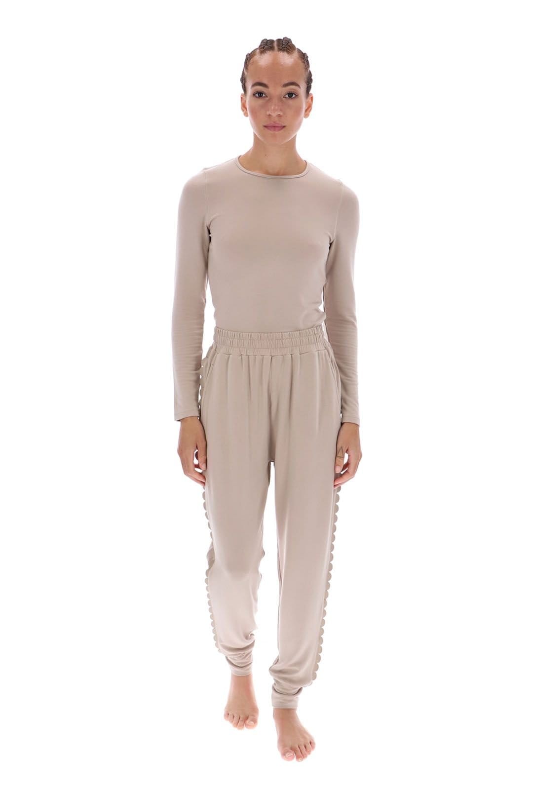 Ted Baker Ted Baker Women's Tb Sport Abigail Comfort Yoga Joggers Beige - 4