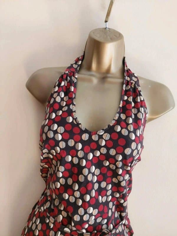 Next Vintage Halterneck Top 12/14