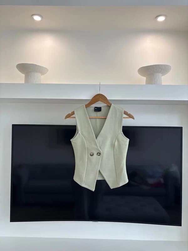 ASOS Ladies asos Zara waistcoat top